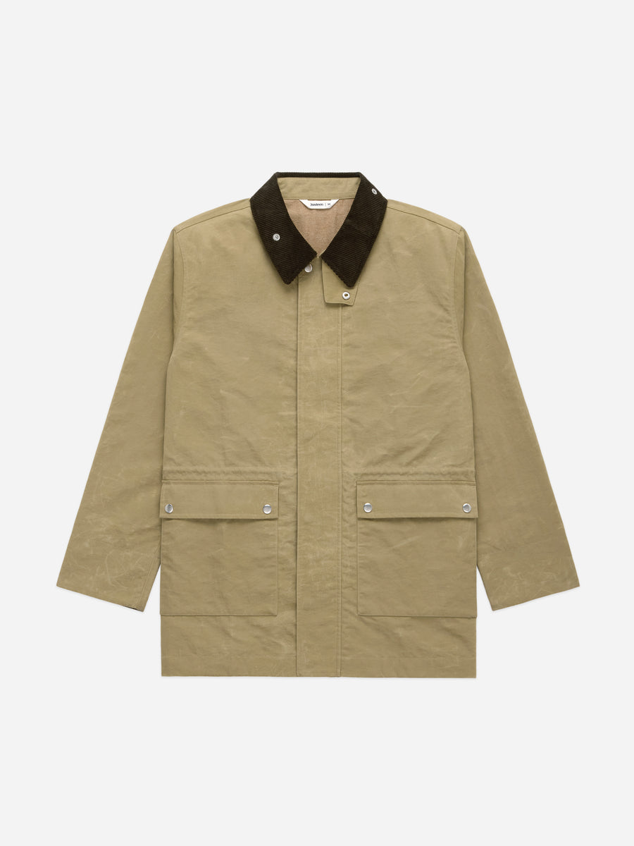 Country Jacket ~ Tan Waxed Nylon