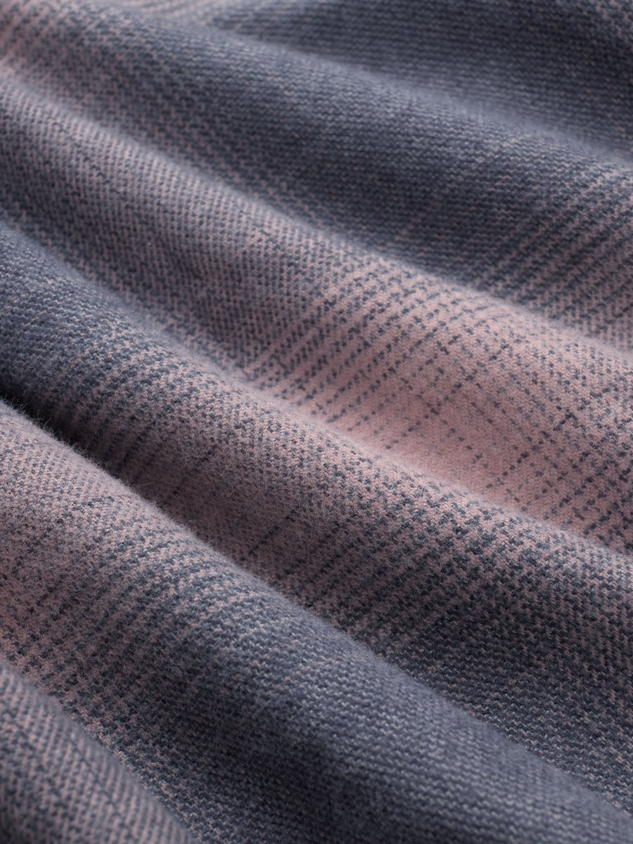 Utility Flannel ~ Mauve Ombre