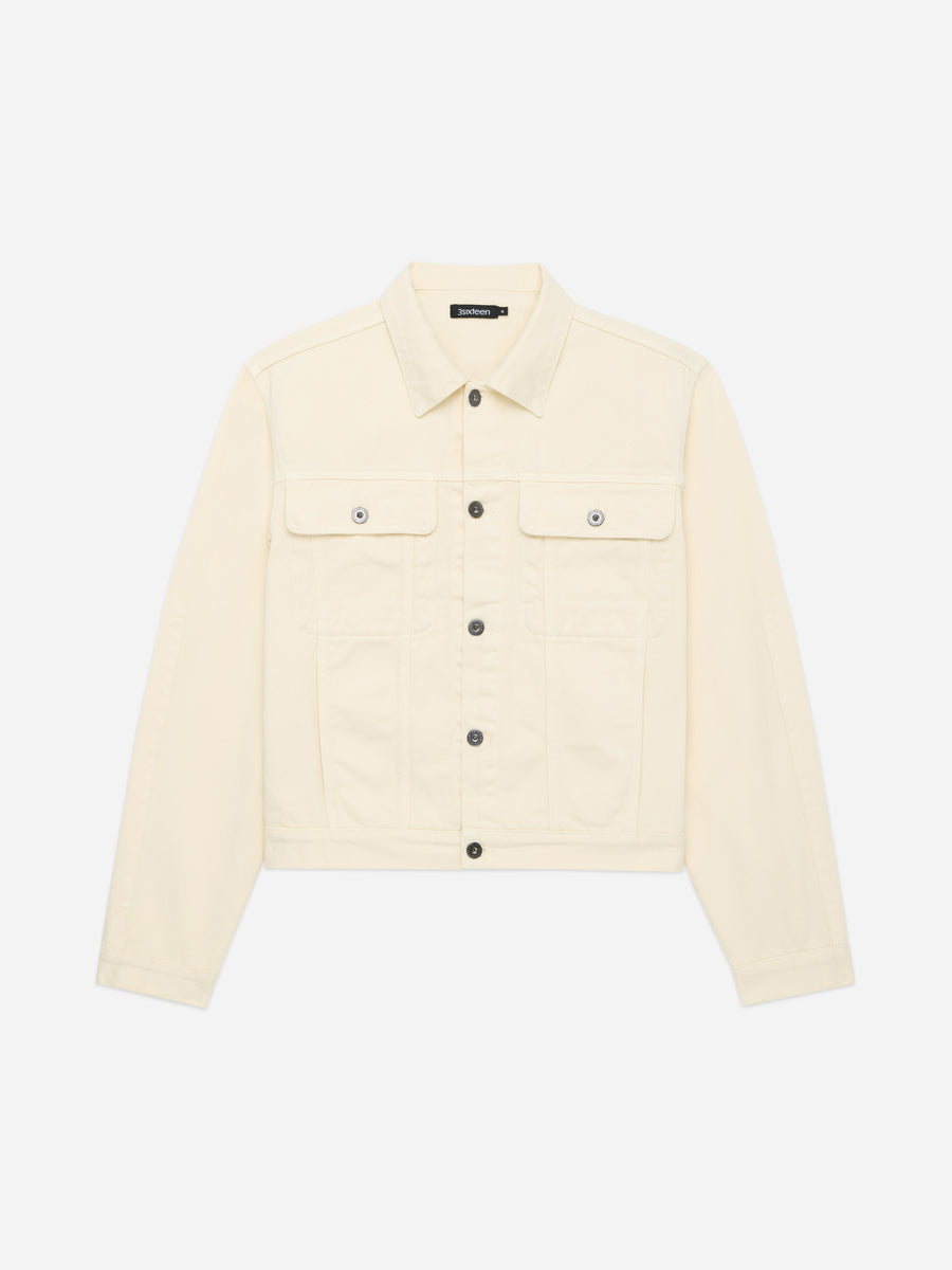 Trucker Jacket ~ Buttermilk Twill