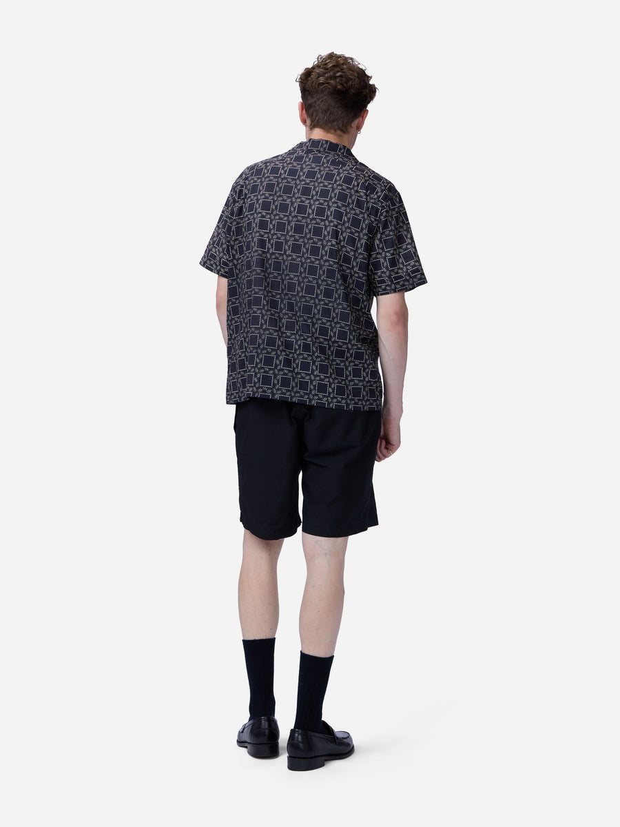 Vacation Shirt ~ Navy Bandana
