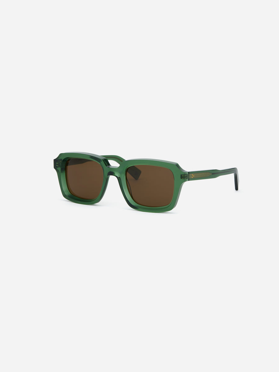 Square - SP-02 ~ Emerald/Brown