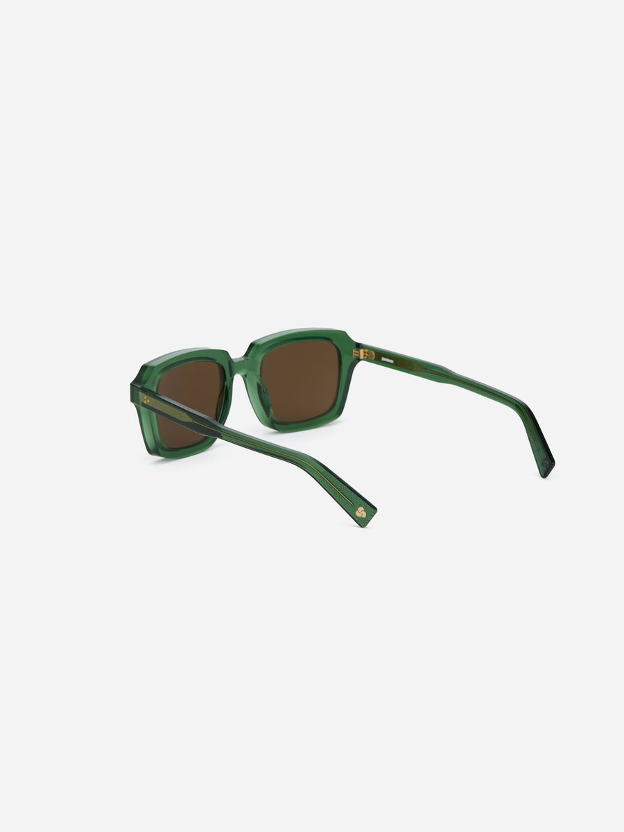 Square - SP-02 ~ Emerald/Brown