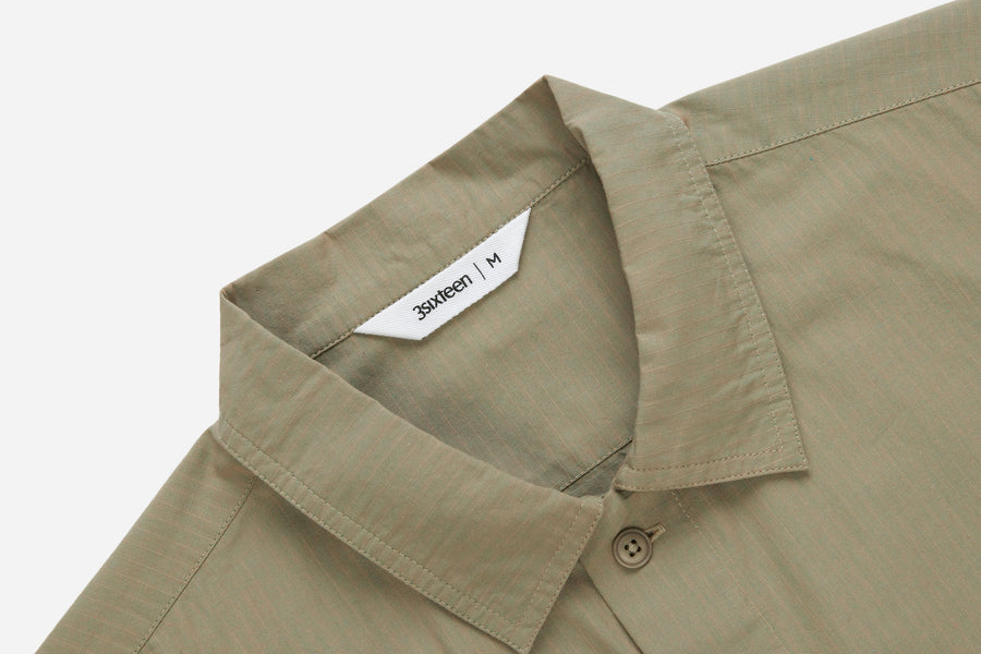 Short Sleeve Workshirt ~ Iridescent Ripstop