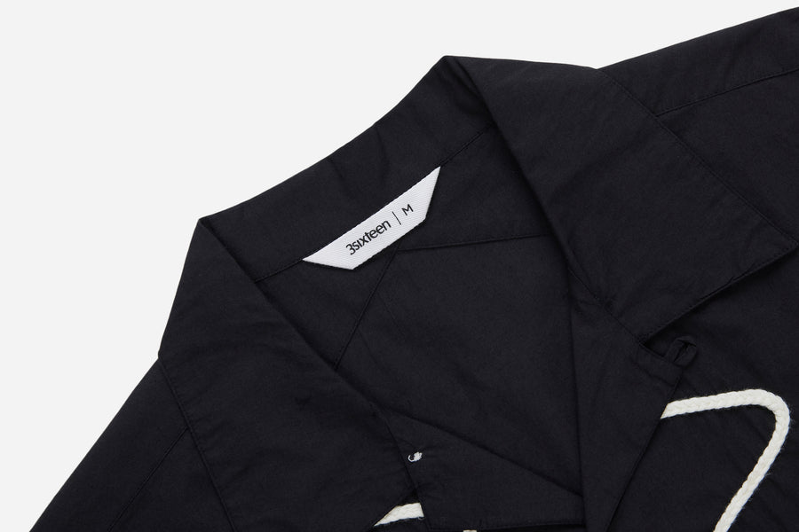 Vacation Shirt ~ Black Squiggle