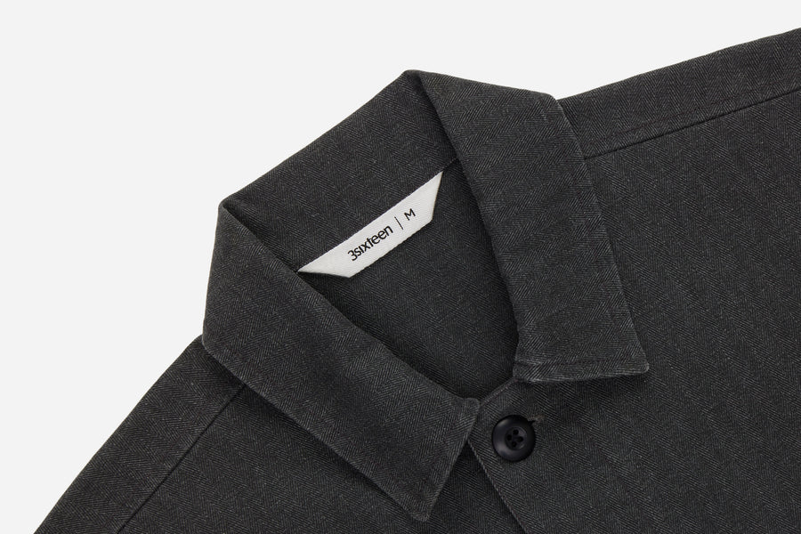 BDU Jacket ~ Charcoal HBT