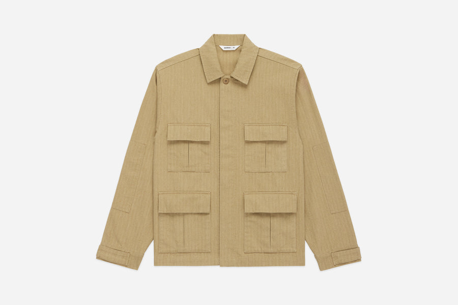 BDU Jacket ~ Sand HBT