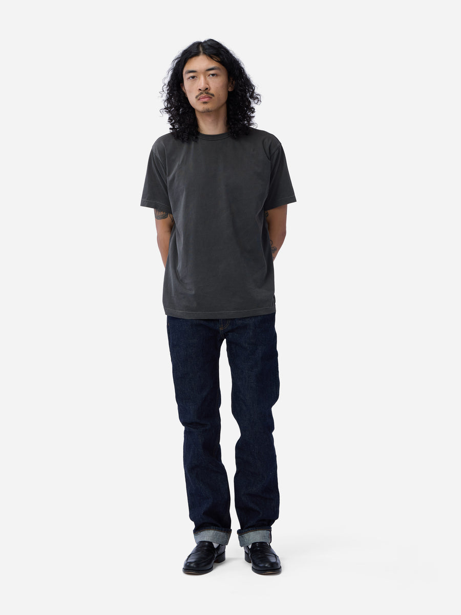 Garment Dyed Pima T-shirt ~ Smoke