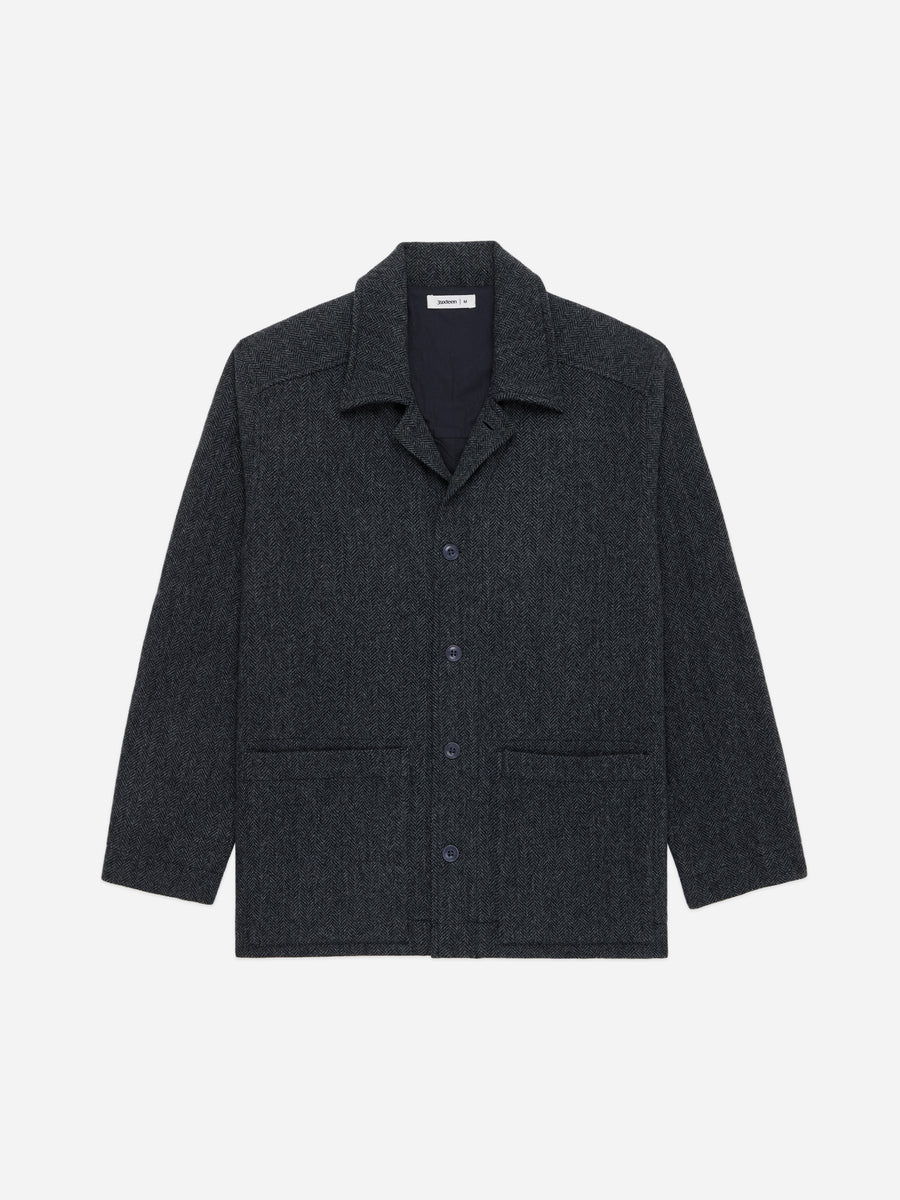 Easy Jacket ~ Black Tweed