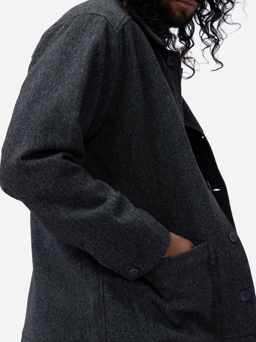 Easy Jacket ~ Black Tweed