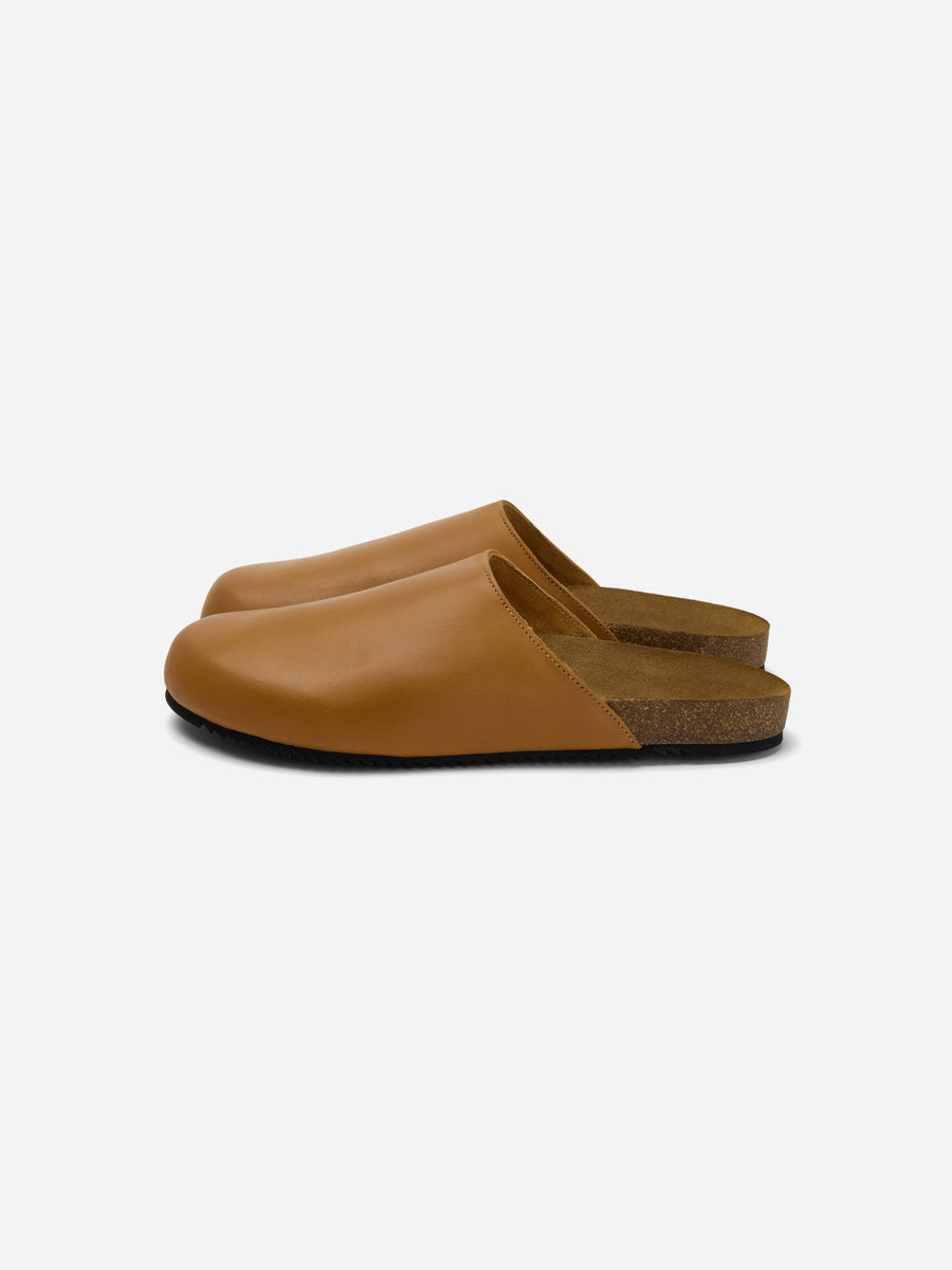 Mule ~ Natural Calf Leather