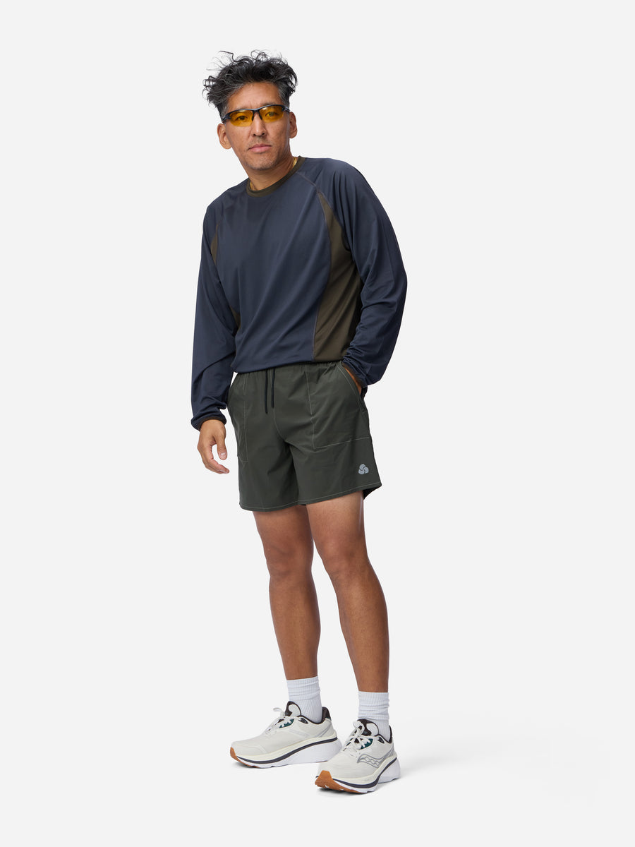 Training Short  ~ Charcoal Reflective