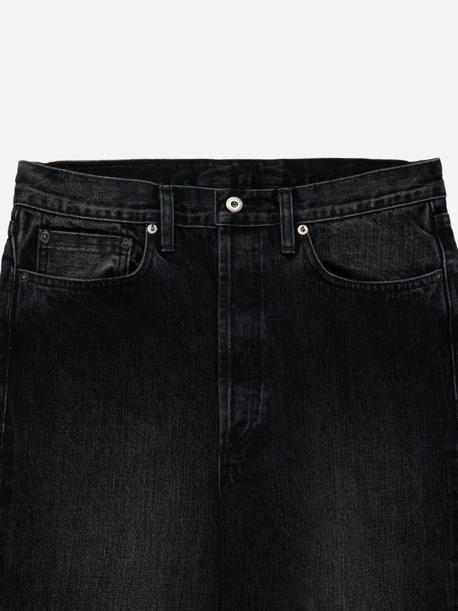 RS-223xv ~ Relaxed Straight - Double Black Selvedge Vintage Wash