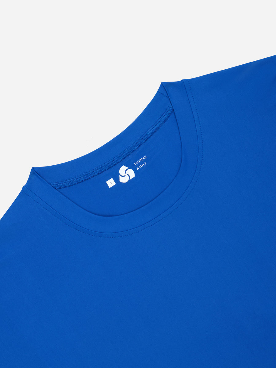 Pace Tee ~ Cobalt