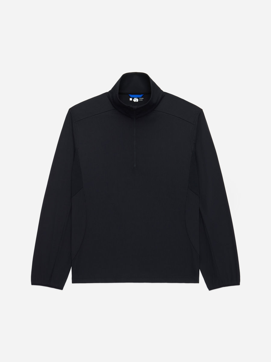 Half Zip Jacket ~ Black