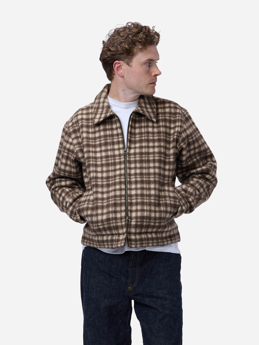 Club Jacket ~ Brown Plaid