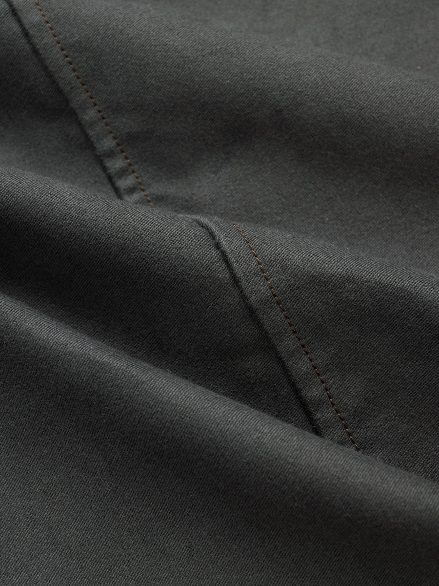 French Work Jacket ~ Grey Moleskin