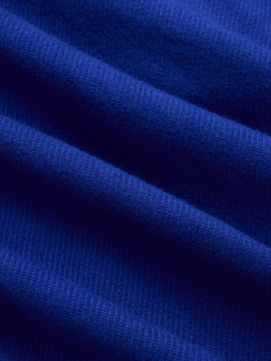 USN Overshirt ~ Cobalt Flannel