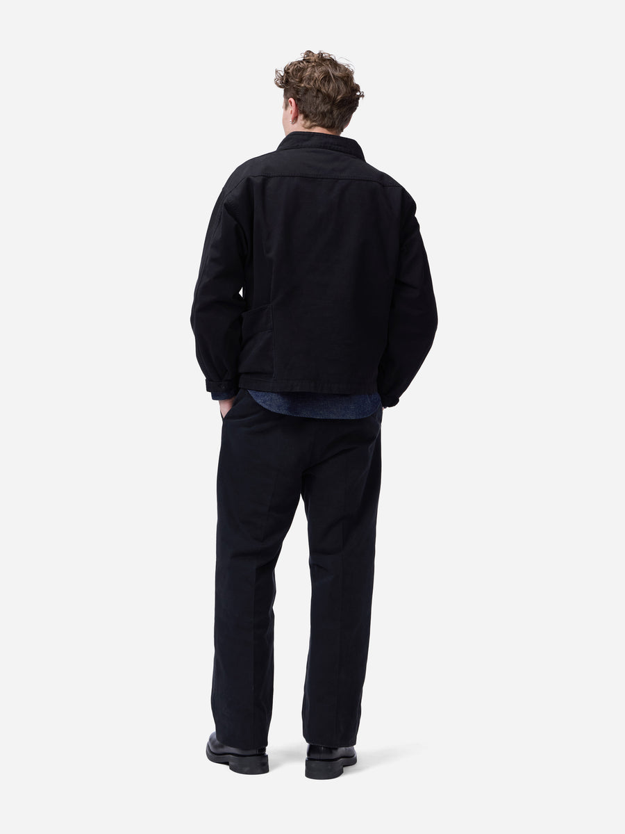 Smock ~ Black Peached Twill