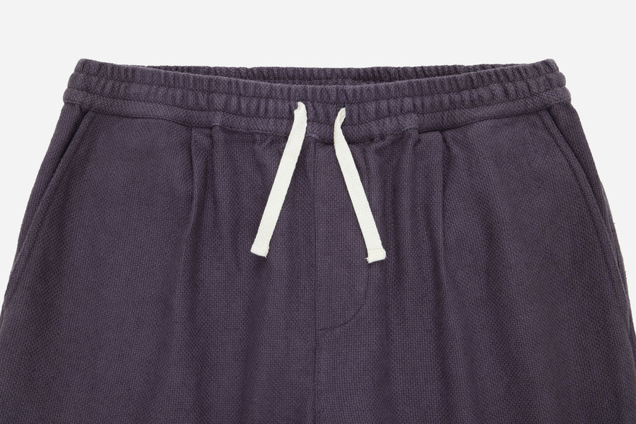Club Short ~ Plum Hand Stitch