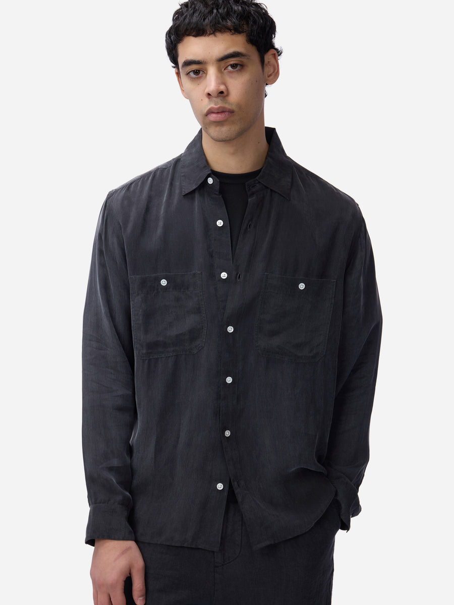 Utility Shirt ~ Black Cupro
