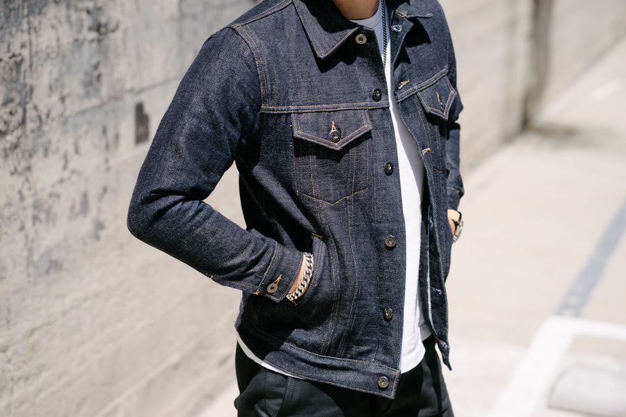 40BSP "Caustic Wave" Denim.